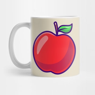 Apple Fruit Cartoon Mug